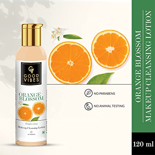 Good Vibes Orange Blossom Skin Brightening Makeup Cleansing Lotion