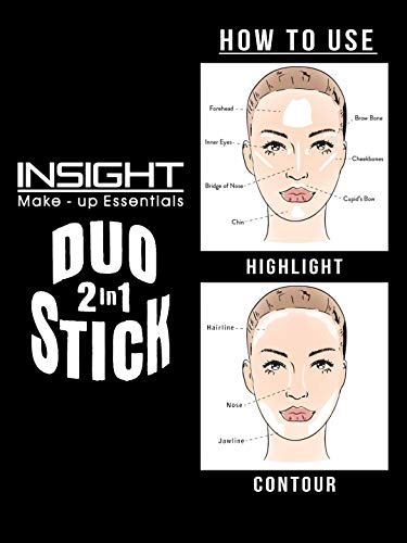 Insight Cosmetics Duo Stick Conceal Contour & Highlighter, Duo-03