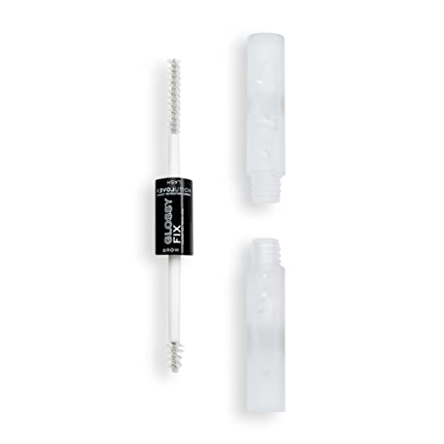 Makeup Revolution Glossy Fix Eyebrow Gel & Clear Mascara