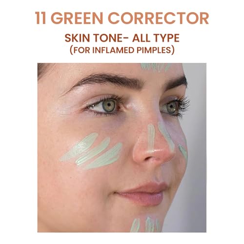 Milap Conceal It Pot Concealer | Enriched With Vitamin E & SPF 15 | Shade-Green Corrector