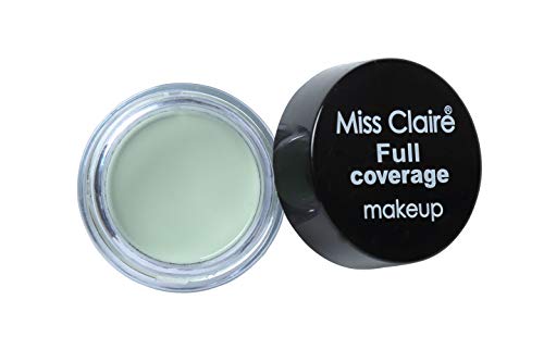 Miss Claire Cream Full Coverage Makeup & Concealer, Green