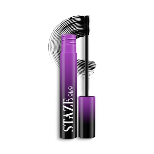 Staze 9to9 All Eyes on You Volumizing Tubing Mascara Clump-Resistant Easy to Remove | Black