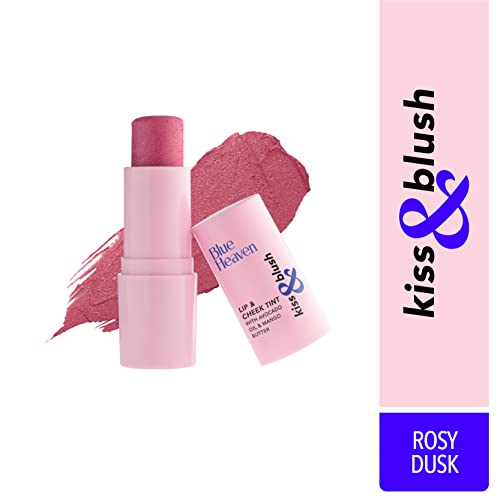 Blue Heaven Kiss & Blush, Lip, Cheek & Eyes Tint, Rosy Dusk