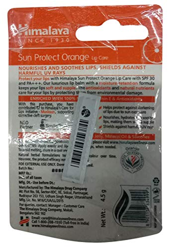Himalaya Sun Protect Lip Care | Orange