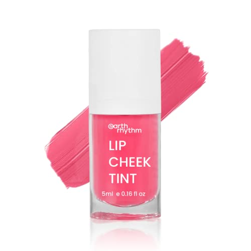 Earth Rhythm Lip and Cheek Tint with Goodness of Pomegranate & Grape Seed Extract, Nourishes & Hydrates Dry Chapped Lips, Blush & Eyeshadow for Women, Mermaid