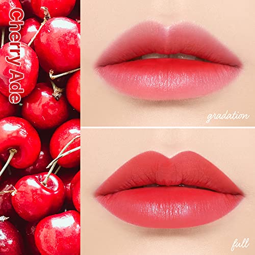 ETUDE Dear Darling Water Gel Luminous Lip & Cheek Tint Long Lasting | Waterproof | Smudgeproof | Cherry | For