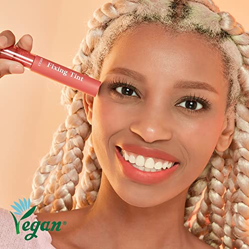 ETUDE Fixing Tint Long Lasting Liquid Lipstick Waterproof, Smudgeproof, Lightweight Matte Finish Lip Stain Shade 01- Analog Rose