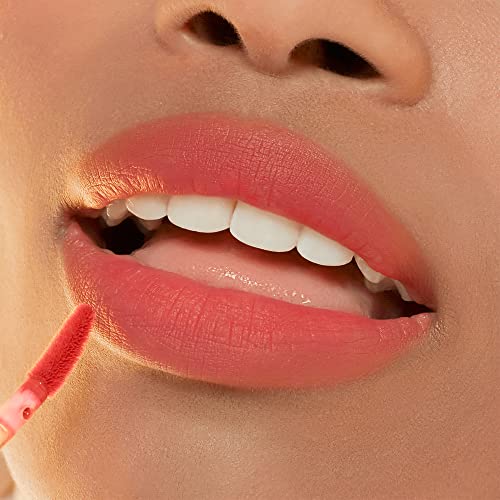 ETUDE Fixing Tint Long Lasting Liquid Lipstick Waterproof, Smudgeproof, Lightweight Matte Finish Lip Stain Shade 01- Analog Rose