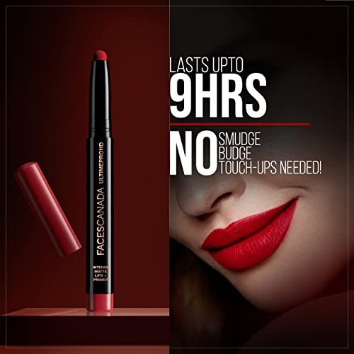 FACES CANADA Ultime Pro HD Intense Matte Lips + Primer, Lights Out 24