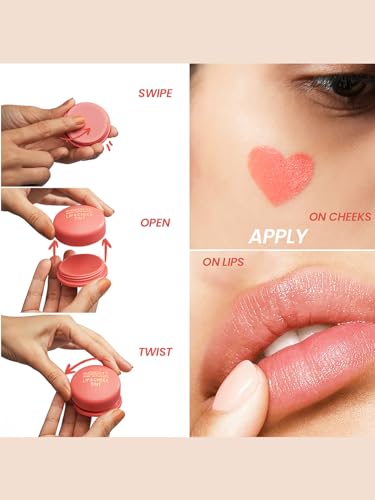 Insight Cosmetics Lip & Cheek Tint Enriched with Vitamin E Long Lasting, B07-03, Country Pumpkin