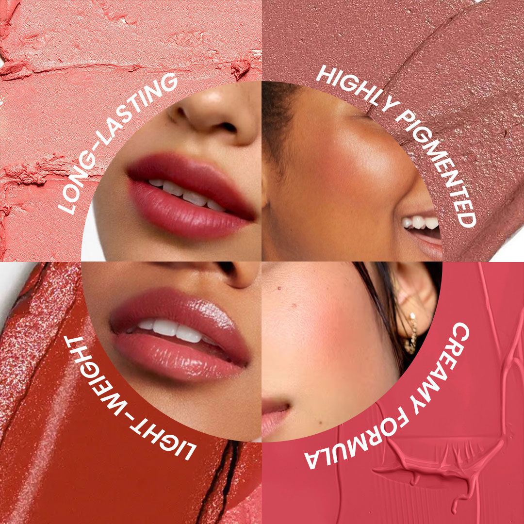 Insight Cosmetics Lip & Cheek Tint Enriched with Vitamin E Long Lasting, B07-06, Unicorn Sprinkles