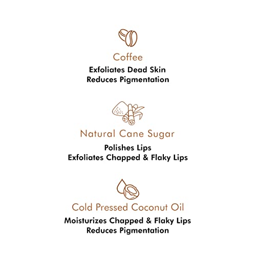 mCaffeine Coffee Lip Scrub Balm