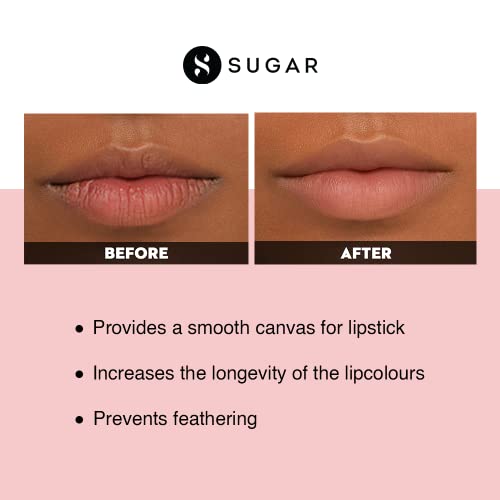 SUGAR Cosmetics | Seal The Show | Lip Primer | Lightweight Lip Primer with Hydrating Finish | For Longevity of Lip Colour