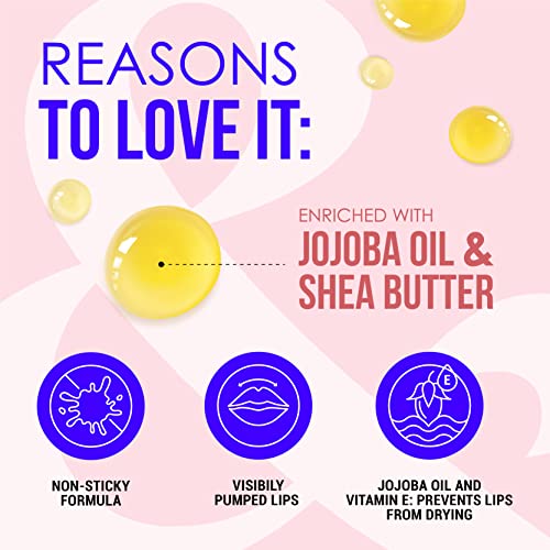 Blue Heaven Lush & Juicy Natural Lip Plumping Wand | Mauve Tint