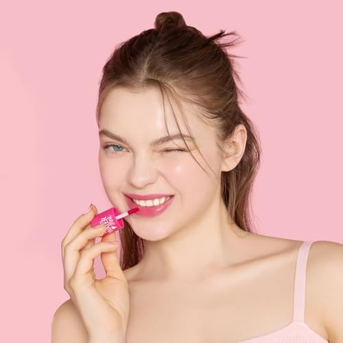 ETUDE Dear Darling Water Gel Luminous Lip & Cheek Tint | Shade- 01 | Strawberry Ade