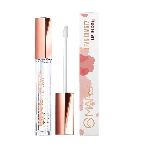 MARS Clear Quartz Lip Gloss for Women | Hydrating & High Shine