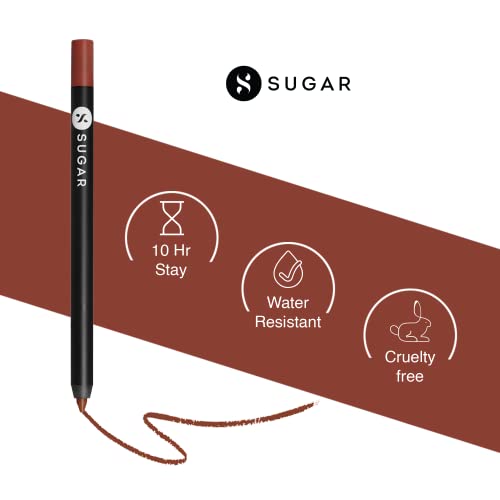 SUGAR Cosmetics Lipping On The Edge Matte Lip Liner | 01 Taffeta Terracotta