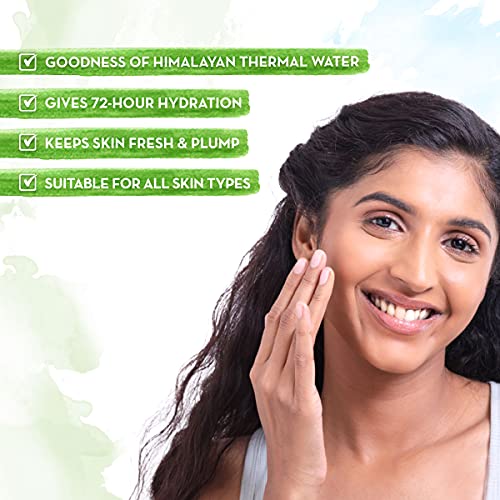 Mamaearth Aqua Glow Gel Face Moisturizer with Himalayan Thermal Water and Hyaluronic Acid | 72 Hour Hydration Cream