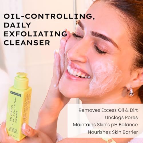 Hyphen Oil Control Daily Exfoliating 2% Aha Bha Cleanser Face Wash For Oily Skin