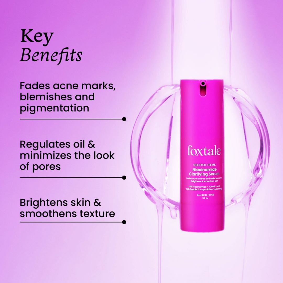 Foxtale 12% Niacinamide Clarifying Serum