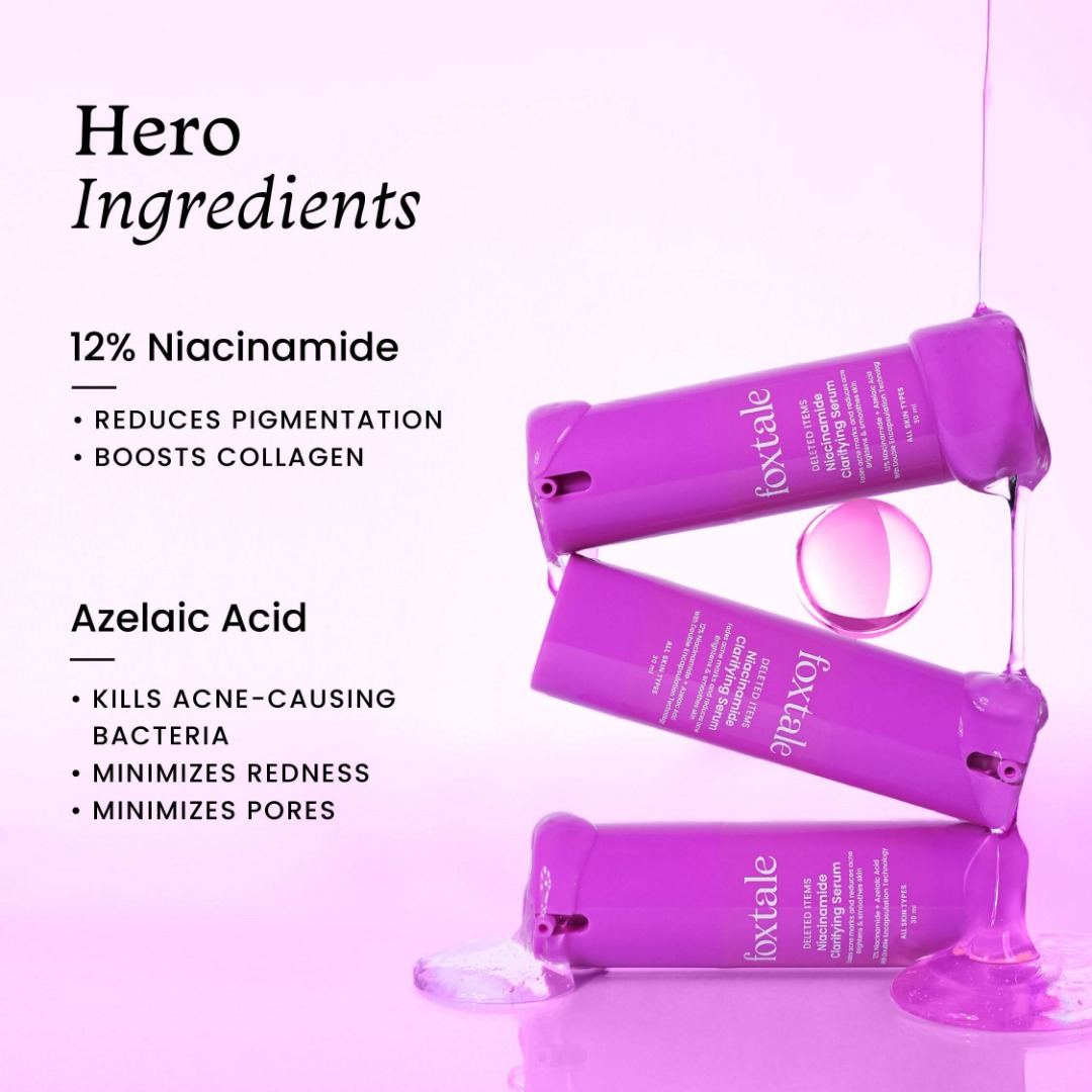 Foxtale 12% Niacinamide Clarifying Serum