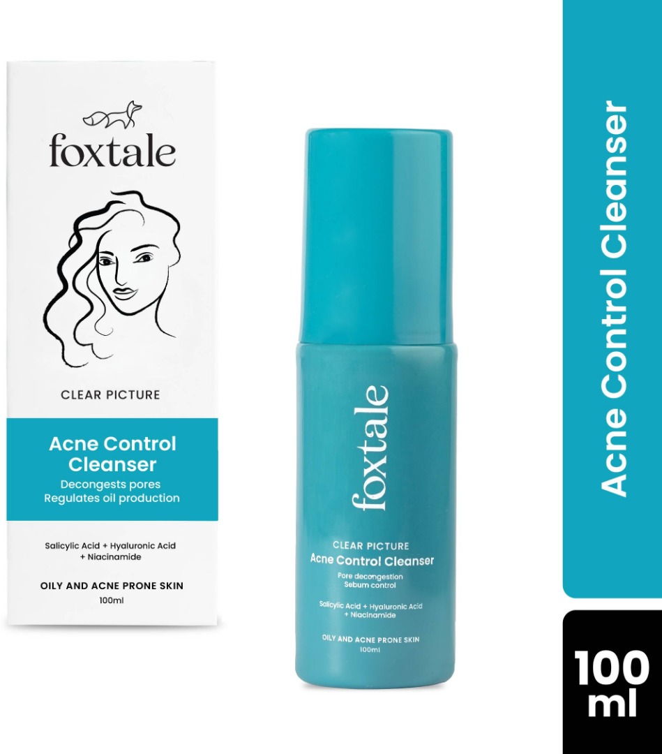 Foxtale Acne Control Cleanser with Salicylic Acid