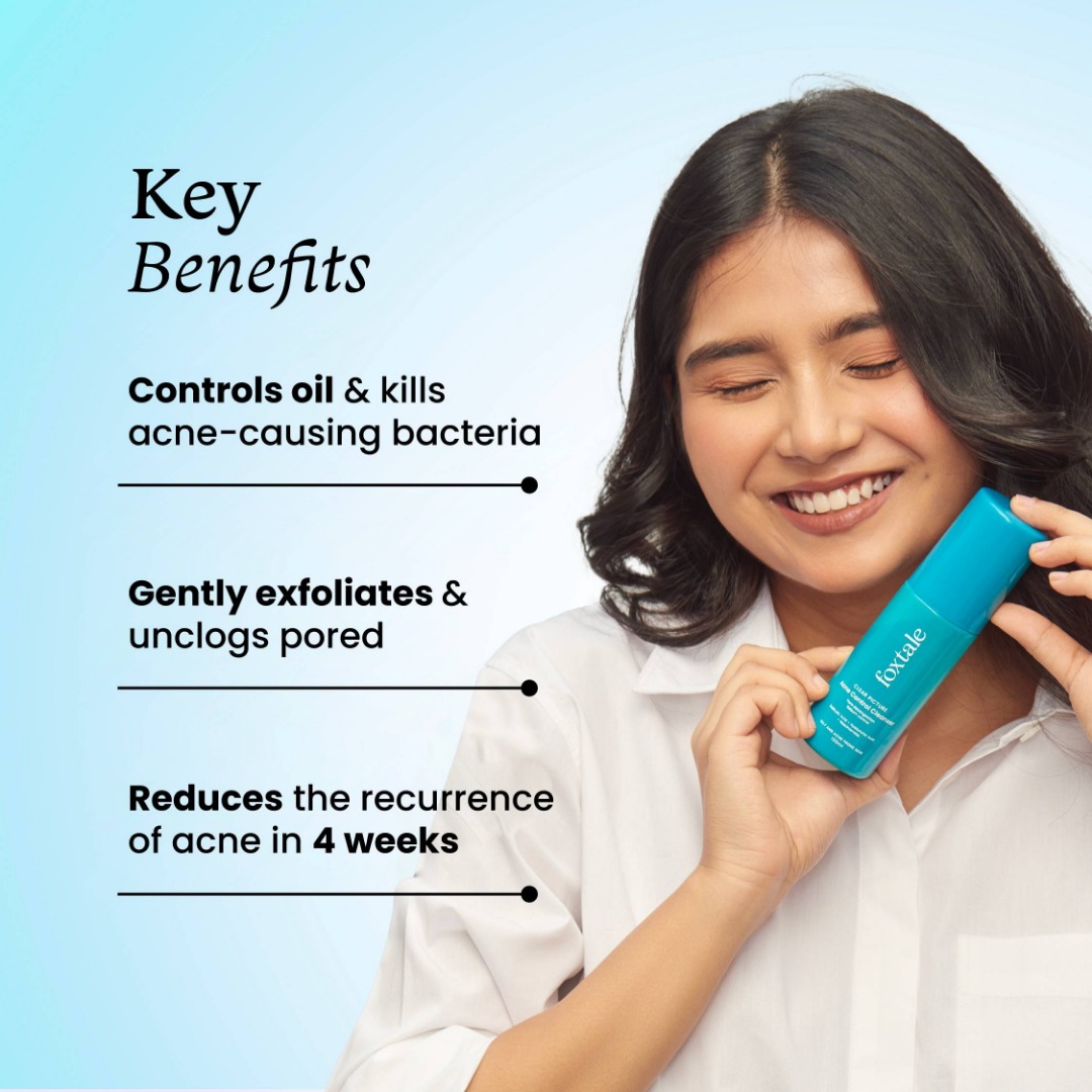 Foxtale Acne Control Cleanser with Salicylic Acid
