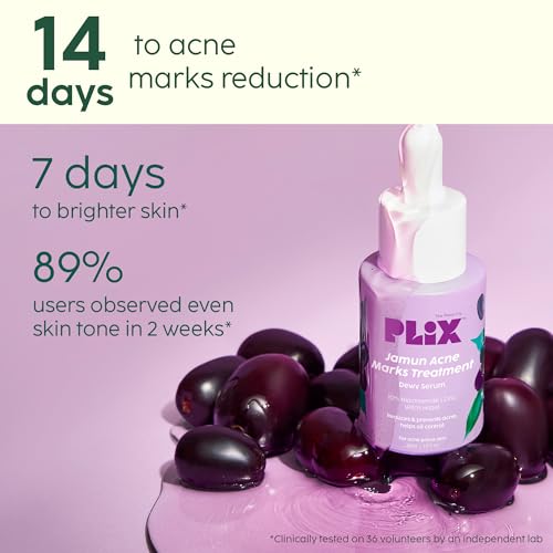 Plix The Plant Fix Plix 2% Salicylic Acid Jamun Acne Control Dewy Serum for & Dark Spot Reduction
