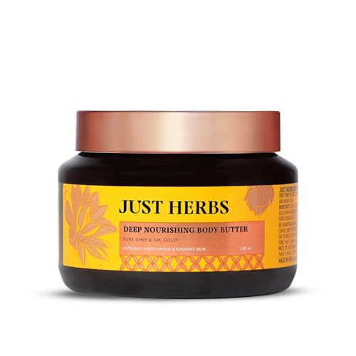 Just Herbs Pure Ghee & 24K Gold Deep Nourishing Body Butter