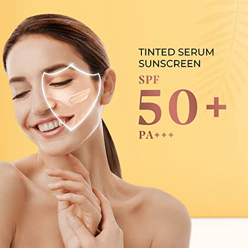 Just Herbs Tinted Serum Sunscreen with SPF 50+ PA+++