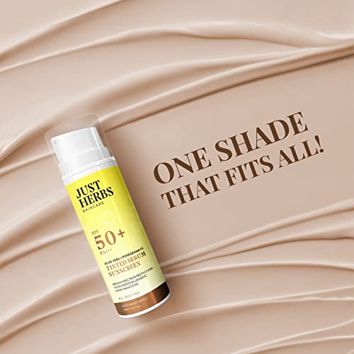 Just Herbs Tinted Serum Sunscreen with SPF 50+ PA+++