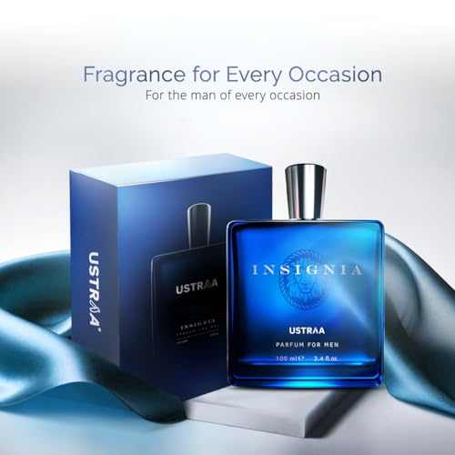 Ustraa Insignia Eau de Parfum for Men | Spicy Woody Musky Fragrance | Long Lasting Premium Perfume