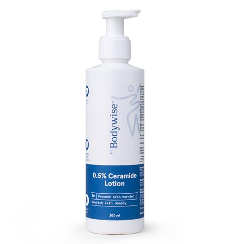 Bodywise 0.5 Percent Ceramide Body Lotion | Hydrating Lotion for Skin Barrier Repair and Soft Skin
