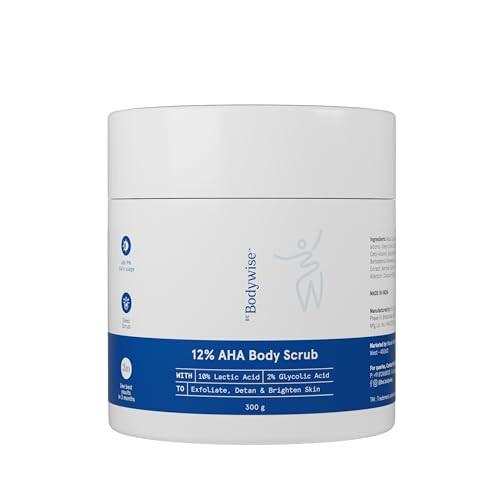 Bodywise 12% AHA Scrub | Body Scrub | For All Skin Types