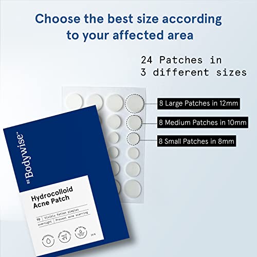 Bodywise Hydrocolloid Acne Pimple Patch | Acne Patches | For All Skin Types