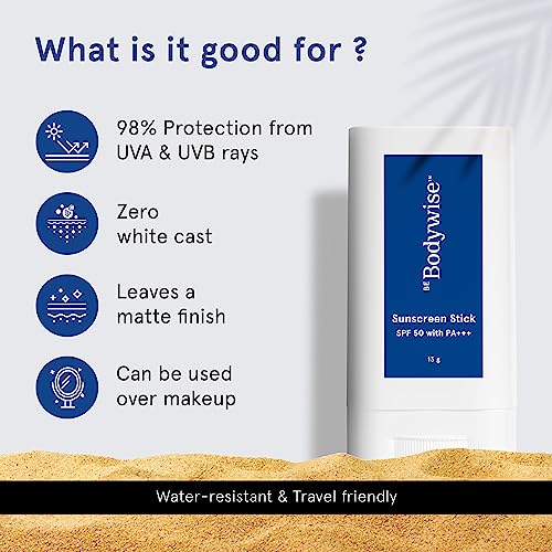 Bodywise | Stick Sunscreen | SPF 50 | PA+++