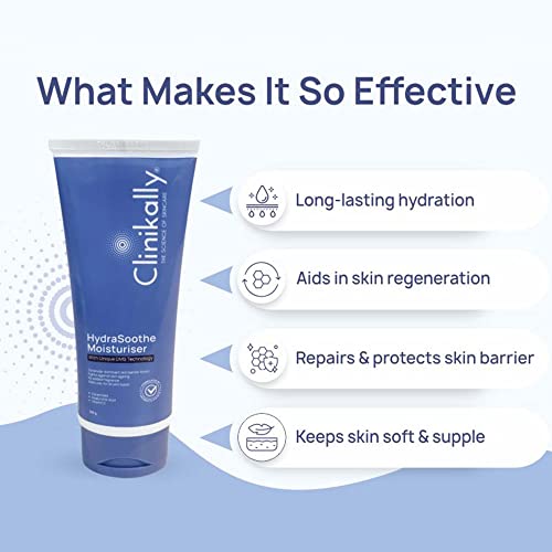 Clinikally HydraSoothe Moisturiser | Hydrating Soothing Cream for Daily Skincare