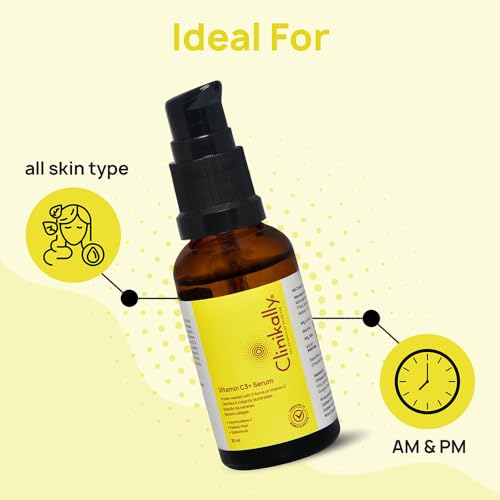 Clinikally Vitamin C3+ Serum | For All Skin Types