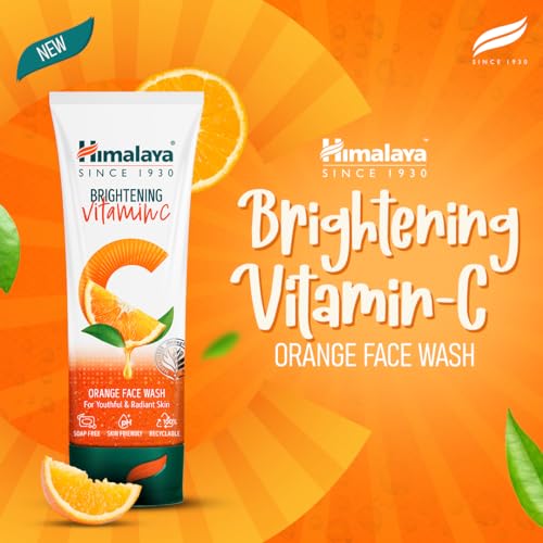 Himalaya Brightening Vitamin C Orange Face Wash