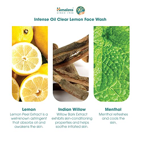 Himalaya MEN Intense Oil Clear Lemon Face Wash