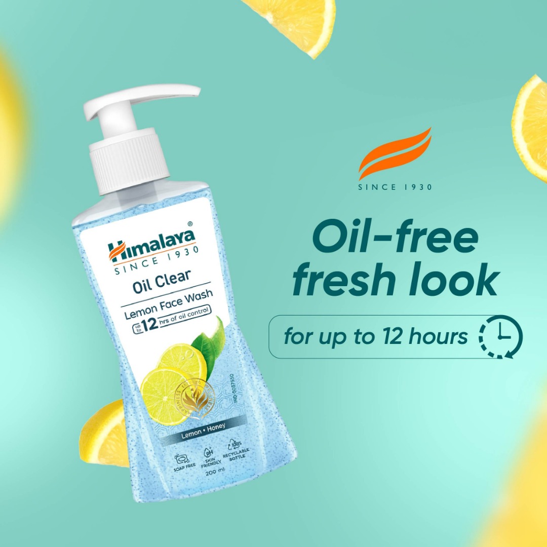 Himalaya Oil Clear Lemon Face Wash