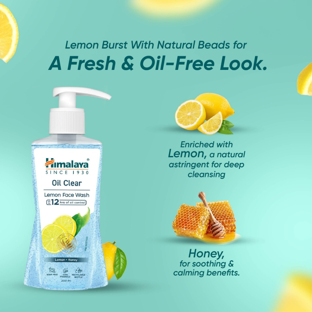 Himalaya Oil Clear Lemon Face Wash