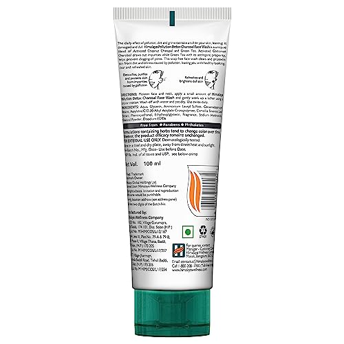 Himalaya Pollution Detox Charcoal Face Wash