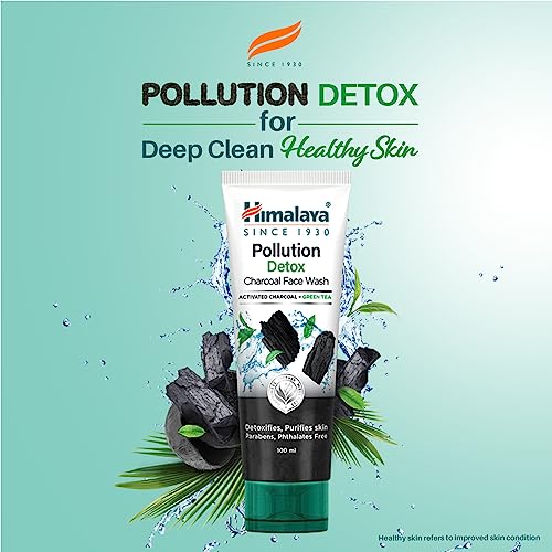 Himalaya Pollution Detox Charcoal Face Wash