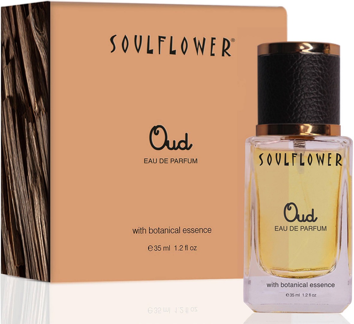 Soulflower Oud Eau de Parfum | Rich Oud Fragrance | Long Lasting Luxury Perfume
