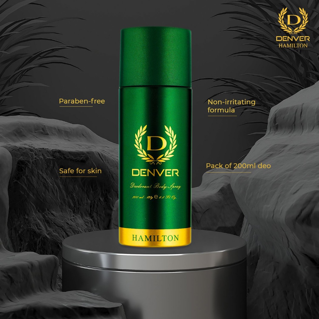 Denver Hamilton Deodorant Spray  -  For Men