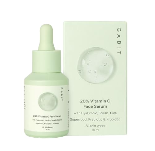 Gabit Skincare 20% Vitamin C Face Serum for Glowing Skin