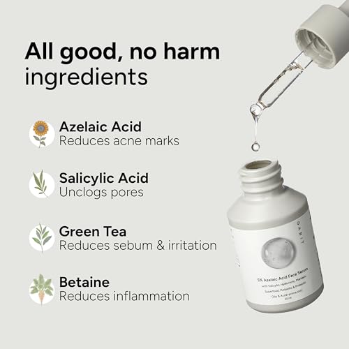 Gabit Skincare 5% Azelaic Acid Face Serum | For Women & Men