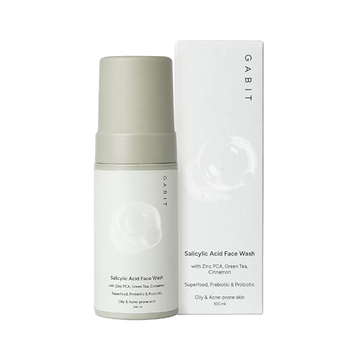 Gabit Skincare Salicylic Acid Face Wash for Oily, Acne Prone Skin | For Men & Women