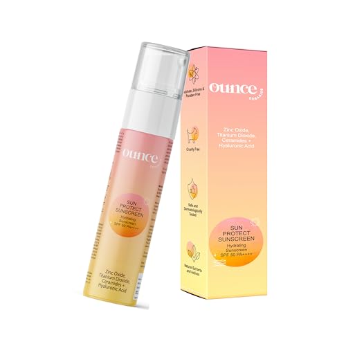 Ounce Organics | Cream Sunscreen | SPF 50 | PA++++